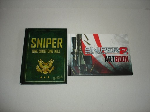 Zdjęcie oferty: Artbook + książka z gry SNIPER 2 - Ghost Warrior