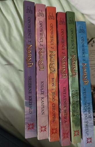 Zdjęcie oferty: Wszystkie części "opowieści z Narnii"
