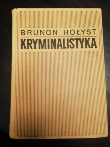 Zdjęcie oferty: Kryminalistyka Brunon Hołyst