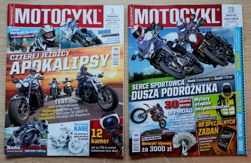 Zdjęcie oferty: Motocykl czasopismo rocznik 2015
