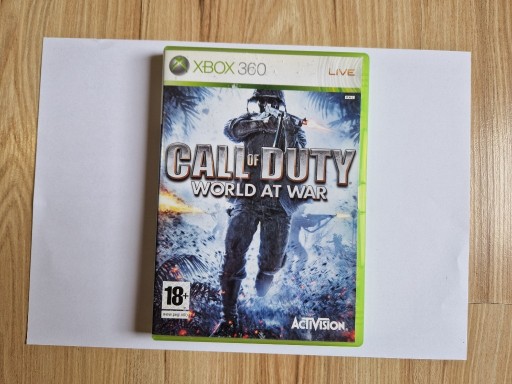 Zdjęcie oferty: Gra CALL OF DUTY WORLD AT WAR Xbox 360