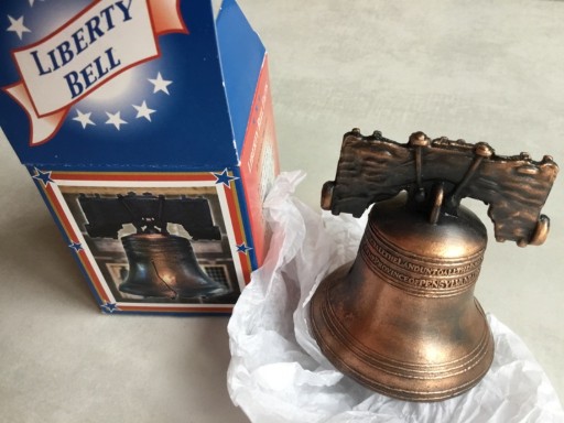 Zdjęcie oferty: dzwoneczek, miniatura „liberty bell”
