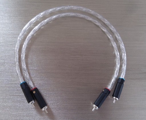 Zdjęcie oferty: Kabel RCA Audiocrast AS220 Silver OFC (2x0,5m)