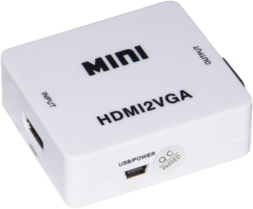 Zdjęcie oferty: Mini konwerter HDMI na VGA do 1 urządzenia HDMI z wideo VGA