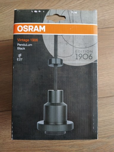 Zdjęcie oferty: OSRAM VINTAGE 1906 BLACK LAMPA