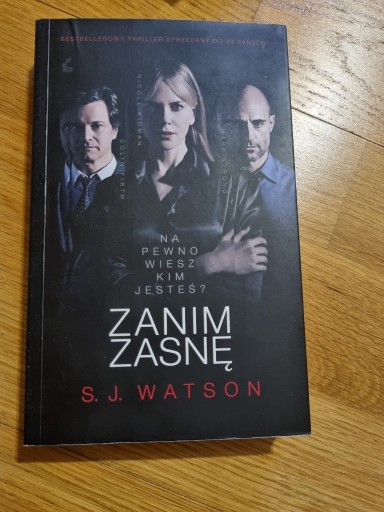 Zdjęcie oferty: S.J. Watson - Zanim zasnę