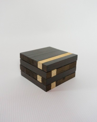 Zdjęcie oferty: Komplet - drewniane podstawki pod kubki