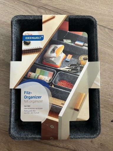 Zdjęcie oferty: Organizery z filcu 5szt do przechowywania, szafy, szuflad