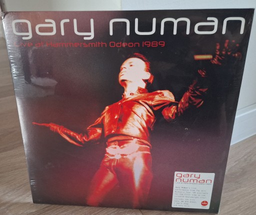 Zdjęcie oferty: Gary Numan Live at Hammersmith Odeon 1989 LP folia