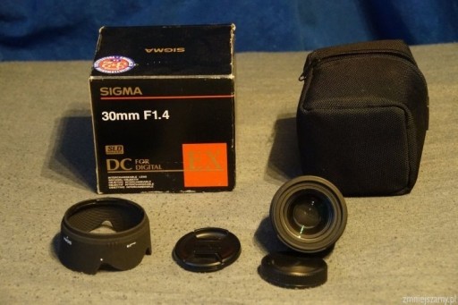 Zdjęcie oferty: Sigma 30mm F1.4 DC EX Sony A