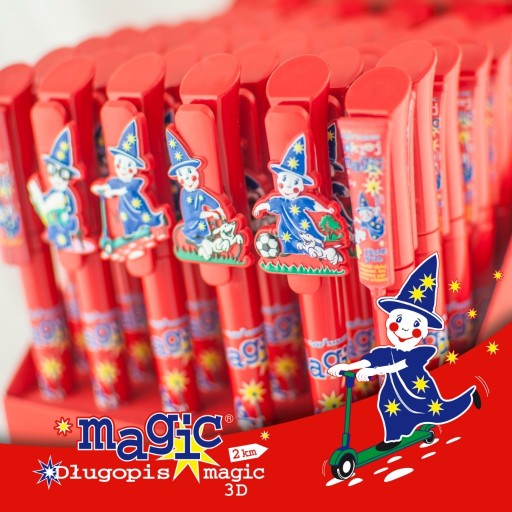 Zdjęcie oferty: Długopis Magic Magiczny 3D hulajnoga