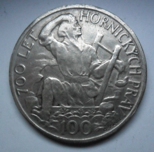 Zdjęcie oferty: 100 koron 1949 Czechosłowacja