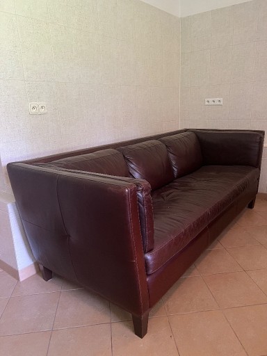 Zdjęcie oferty: Sofa i fotel (marki Sofitalia) skóra naturalna