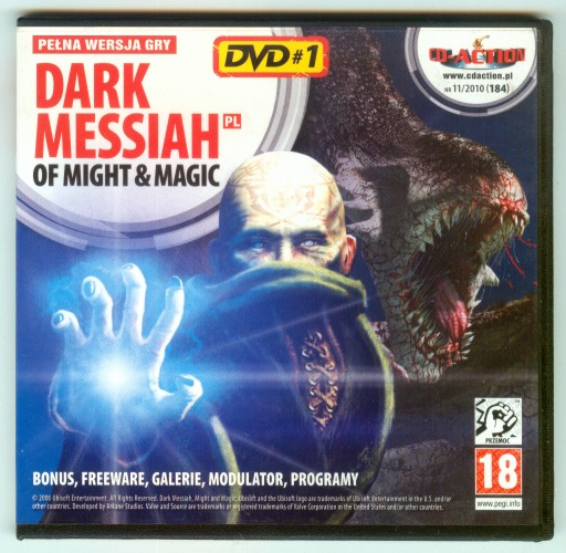 Zdjęcie oferty: Dark Messiah of Might & Magic PC PL