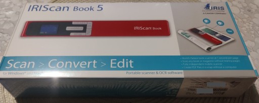 Zdjęcie oferty: Nowy Skaner ręczny Canon IRIScan Book 5 mobilny