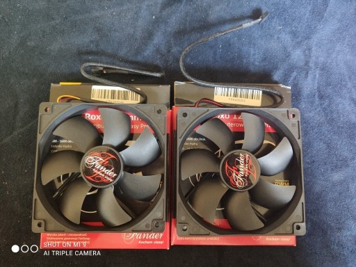 Zdjęcie oferty: Fander Roxo 120mm (2 szt) wentylatory nowe