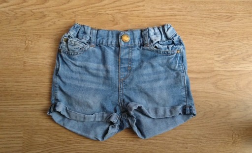 Zdjęcie oferty: Krótkie jeansowe spodenki lato Lindex 86 regulacja