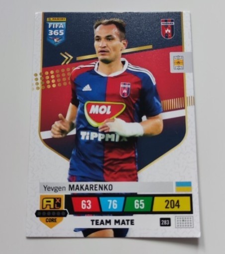 Zdjęcie oferty: FIFA 365 PANINI - YEVGEN MAKARENKO 283