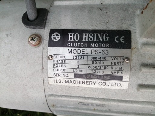 Zdjęcie oferty: Hsing Ps-63 silnik do maszyn krawieckich 380v