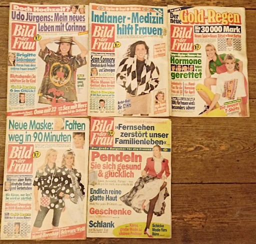 Zdjęcie oferty: Stare czasopisma niemieckie lata 90 ' 