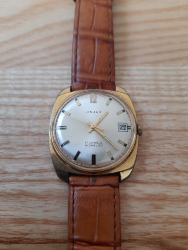 Zdjęcie oferty: Męski zegarek Anker na pasku skórzanym