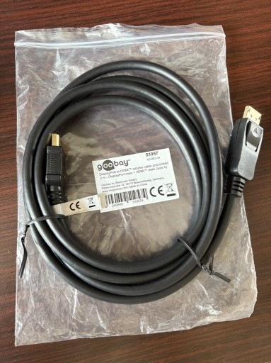 Zdjęcie oferty: Kabel DisplayPort to HDMI 2m