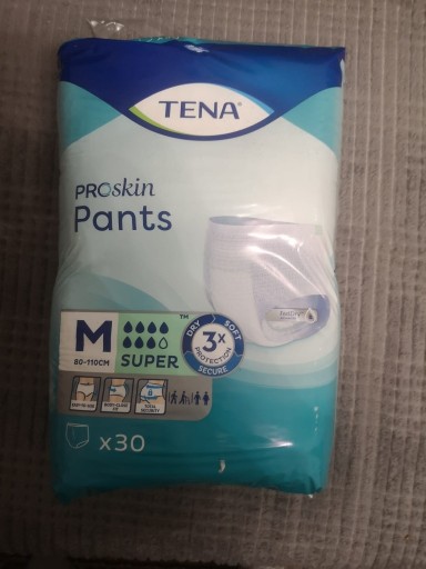 Zdjęcie oferty: 3 opakowania Tena Pants  rozmiar M + gratisy 
