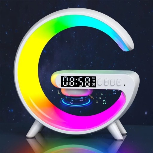 Zdjęcie oferty: Lampka RGB z Bluetooth i głośnikiem i ładowarką