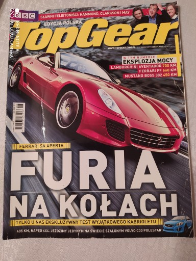 Zdjęcie oferty: Gazeta TopGear nr 40 (czerwiec 2011)