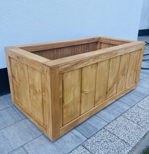 Zdjęcie oferty: Drewniana Donica Ogrodowa 100x50x40 MD DREWUTNIA PRODUCENT