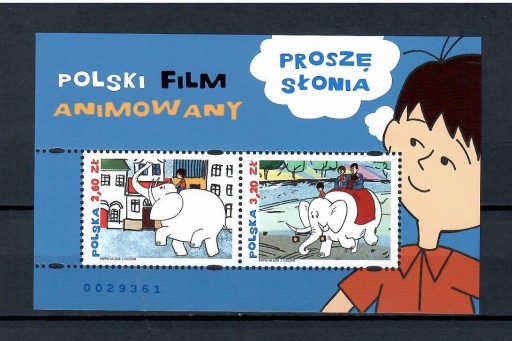 Zdjęcie oferty: Fi 841-842**, bloku 316, Polski Film Animowany.