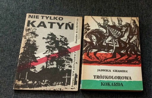 Zdjęcie oferty: Książki Katyń, Trojkolorowa Kokarda 1982 1990 