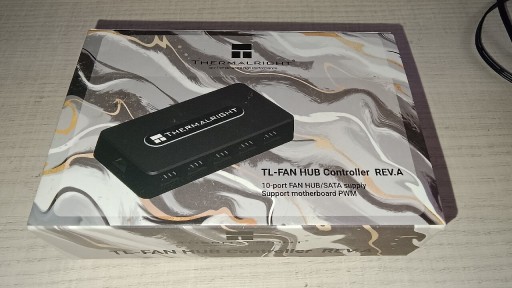 Zdjęcie oferty: Thermalright kontroler TL-FAN HUB REV.A 12 V Sata