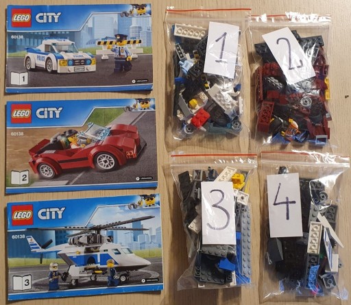 Zdjęcie oferty: LEGO City 60138 Szybki pościg