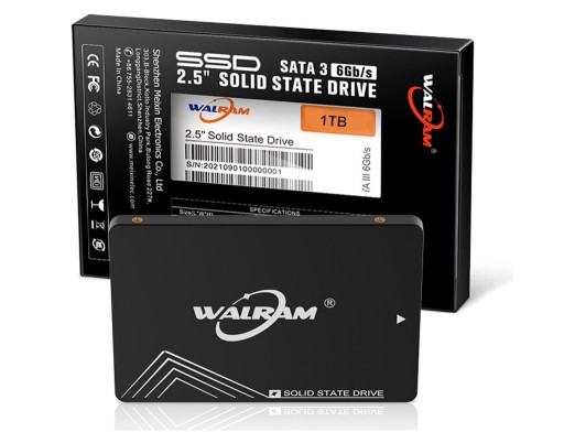 Zdjęcie oferty: Dysk SSD 1TB Walram 2,5" SATA III 550/500 MB/s