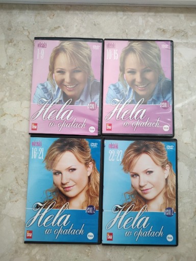 Zdjęcie oferty: Serial Hela w opałach sezon 1 i 2 płyta dvd