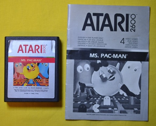 Zdjęcie oferty: MS. PAC-MAN ATARI 2600