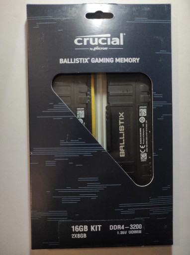 Zdjęcie oferty: Crucial BALLISTIX (16GB) - 2x8GB - 3200MHZ