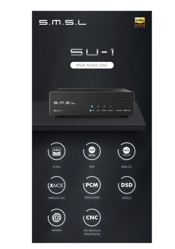 Zdjęcie oferty: DAC SMSL SU-1MINI MQA XMOS-XU316 