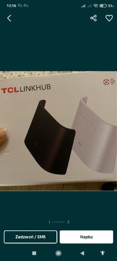 Zdjęcie oferty: Router TCL LinkHub mobilny internet 