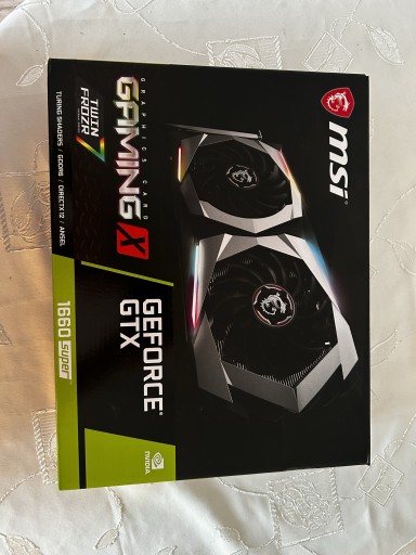 Zdjęcie oferty: MSI GeForce GTX 1660 SUPER GAMING X 6GB GDDR6