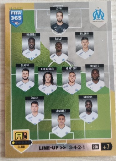 Zdjęcie oferty: FIFA 365 2023 CLUB LINE-UP OLIMPIQUE MARSEILLE 220