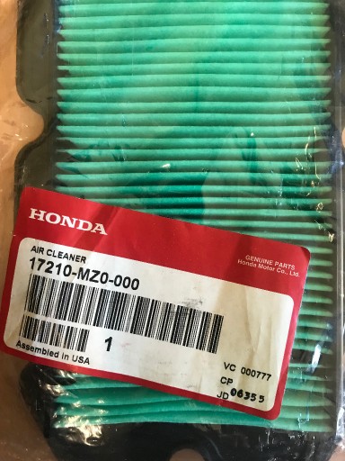 Zdjęcie oferty: Filtr powietrza Honda GL1500 Valkyrie F6C 