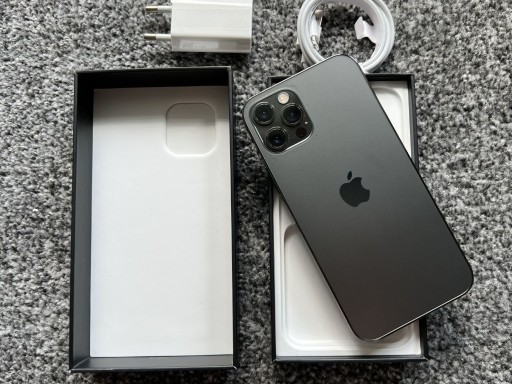 Zdjęcie oferty: iPhone 12 PRO 128GB SPACE GREY Grafitowy Bat95% Gw