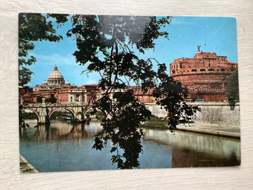 Zdjęcie oferty: Rzym castel S. Angelo pocztówka Włochy