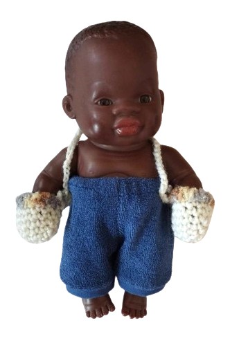 Zdjęcie oferty: Ubranko dla lalki Bobas Miniland 21 cm rękawiczki