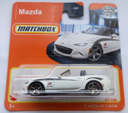 Zdjęcie oferty: Matchbox  15 Mazda Mx-5 miata