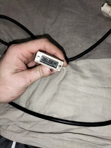 Zdjęcie oferty: Kabel DVI retro pc 