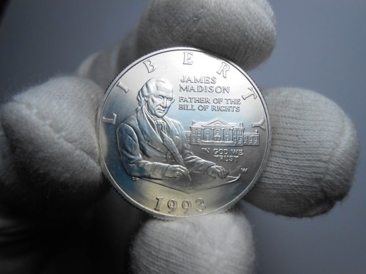 Zdjęcie oferty: USA 1/2 dolara, 1993, srebro , piękna , RZADKA 