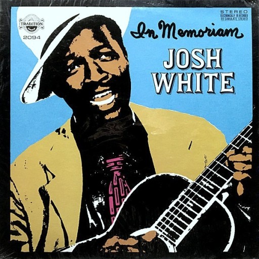 Zdjęcie oferty: JOSH WHITE - IN MEMORIAM / FAJNY FOLK BLUES Z EPOKI 1970 / WINYL 